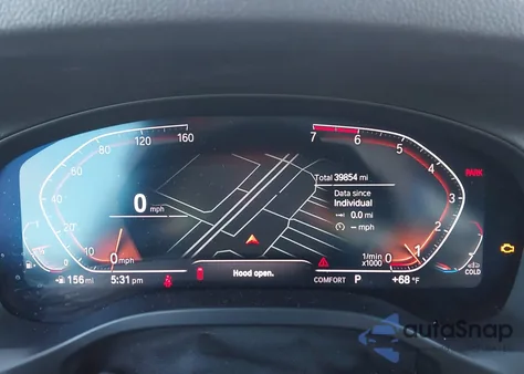 2021 BMW X3 xDrive30I from USA, damaged, VIN 5UXTY5C00M9G46673